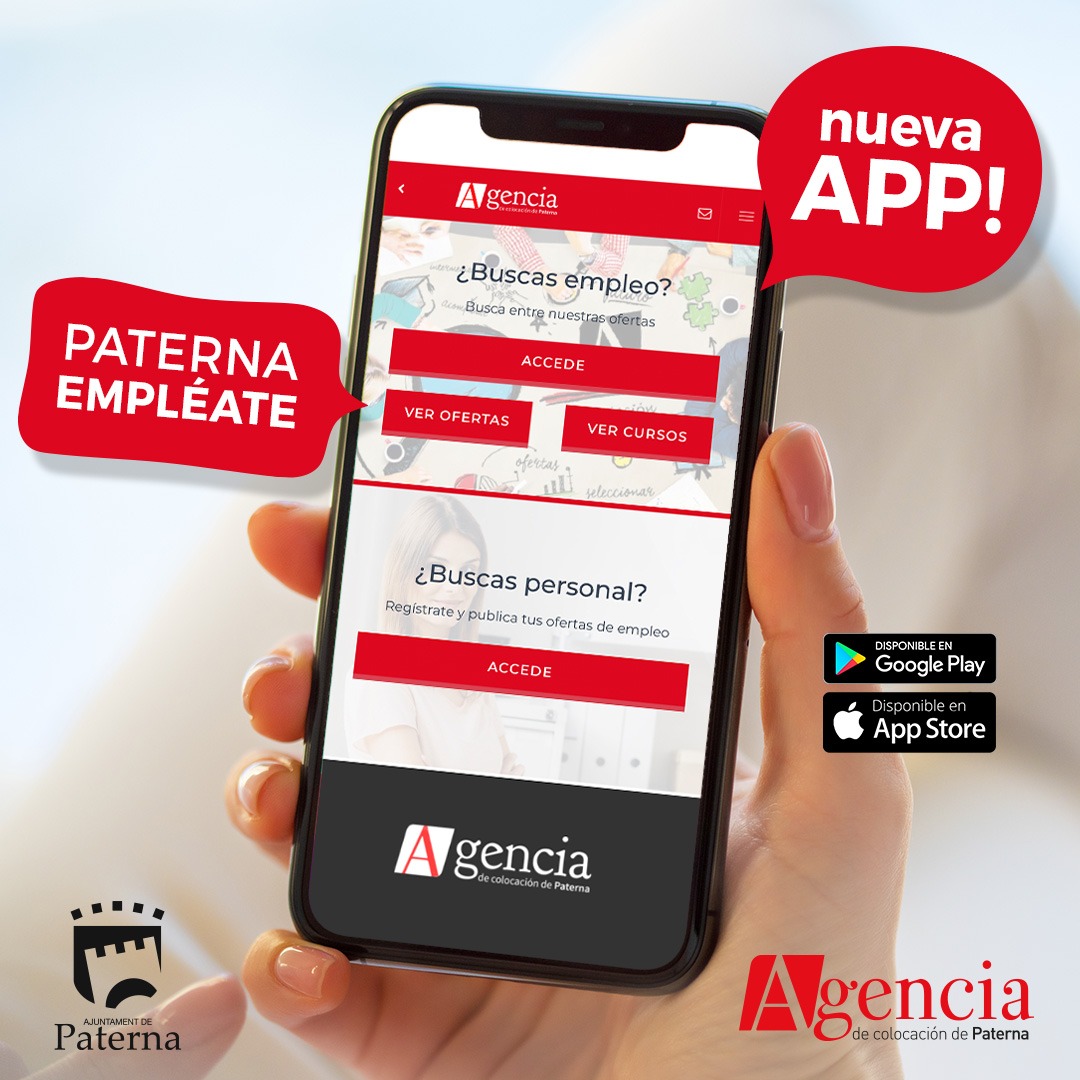 El Ayuntamiento de Paterna presenta ‘Paterna Empléate’, su nueva app de empleo desarrollada por Sernutec