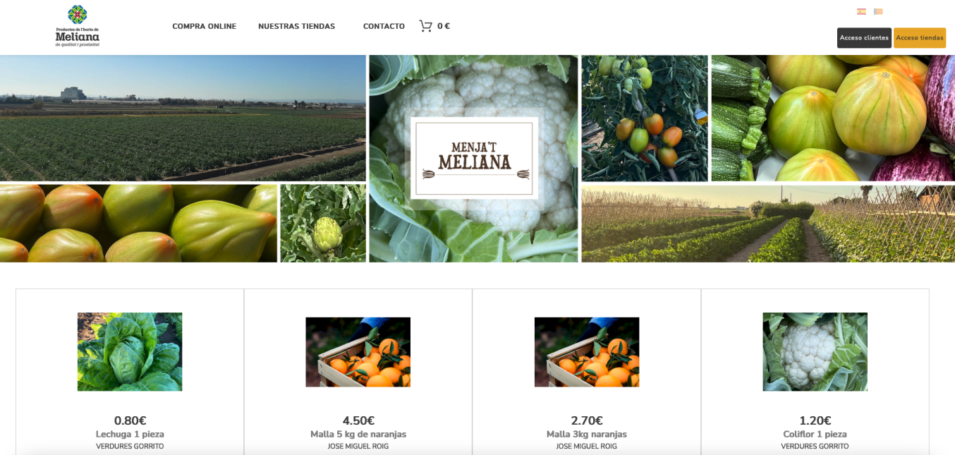 Meliana implanta su marketplace 'agrícola' con sello Sernutec